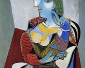 巴勃罗毕加索 - 玛丽德雷莎肖像